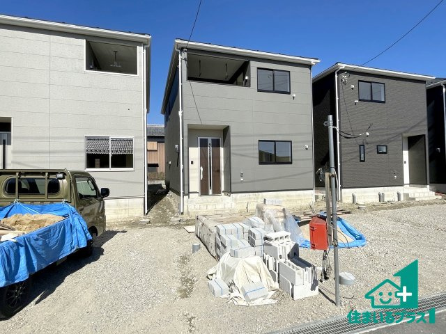 ★東近江市五個荘簗瀬町　第3期　新築一戸建ての外観|お客様に長く安心して住んでいだだける事にこだわった家づくり！住んでからのアフターサービスにもしっかりと取り組んでいます！