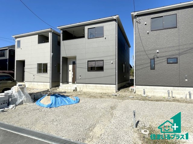 ★東近江市五個荘簗瀬町　第3期　新築一戸建ての外観|お客様に長く安心して住んでいだだける事にこだわった家づくり！住んでからのアフターサービスにもしっかりと取り組んでいます！