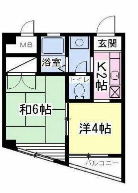 ハイツ本郷の間取り