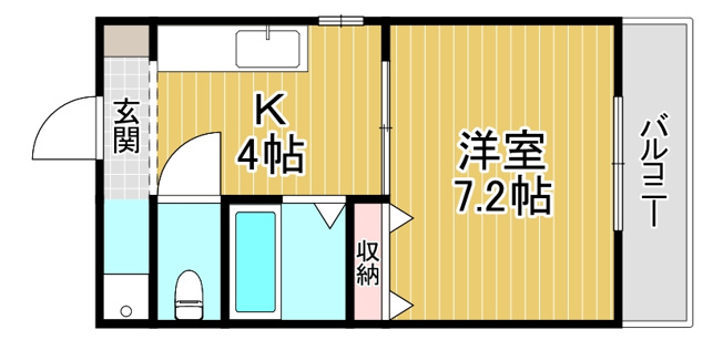 【間取り】 | 小鳥ハイツ
