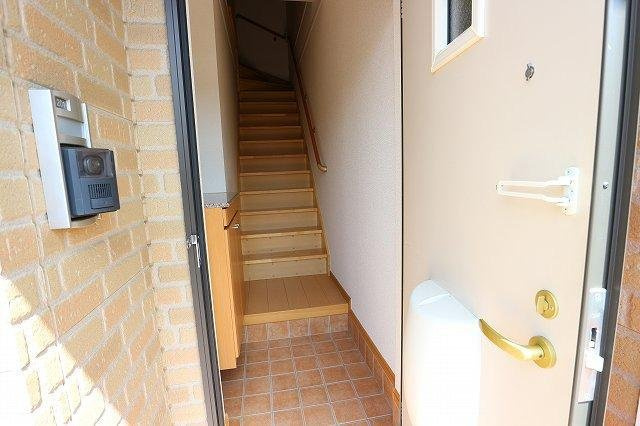 毎日通る玄関はこちらです