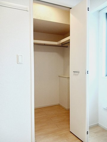 大きなスペースがあり、収納には困りません