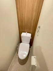 落ち着いたトイレです