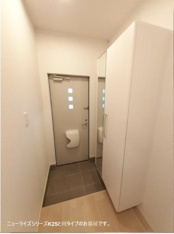 落ち着いた玄関です