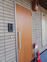 シンプルで使いやすい玄関です