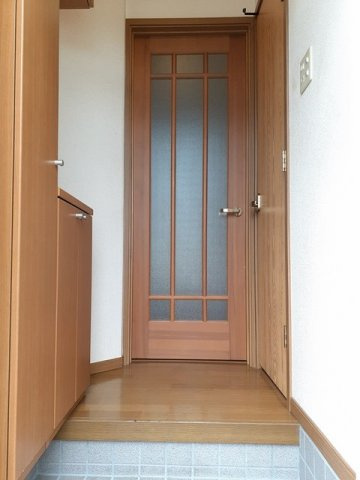 シンプルで使いやすい玄関です