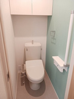 シンプルで使いやすいトイレです
