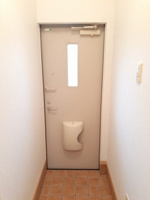 ゆったりとした玄関です