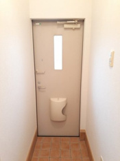 ゆったりとした玄関です