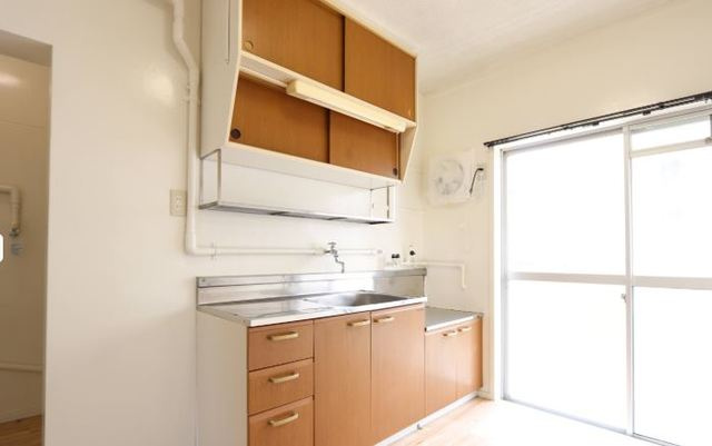 ビレッジハウス福田本町1号棟のキッチン|ビレッジハウスの同一物件・同一タイプの間取りの写真です