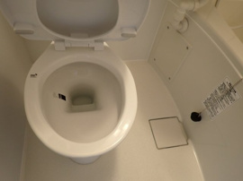 シンプルで使いやすいトイレです