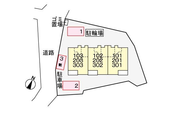 エスト（ｅｓｔ）の区画図