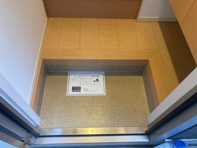 ベルクハイム松原の玄関