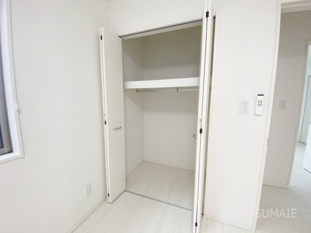 グランソフィア堀の内の収納|上部まで収納可能です！