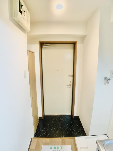 シンプルで使いやすい玄関です