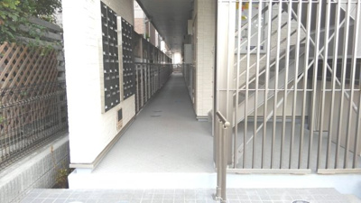 きれいな玄関です