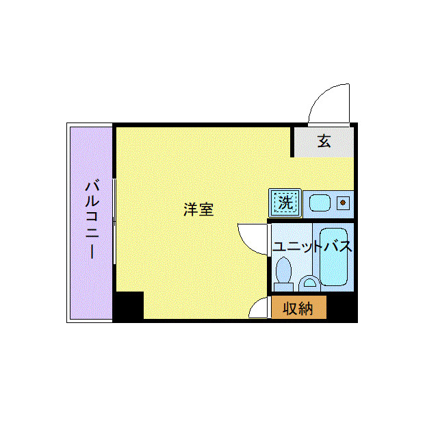 ジュネパレス相模原第21の間取り