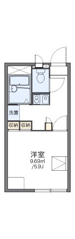 代表的な間取のため実際の間取とは異なる場合があります