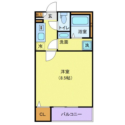 J-Maison淵野辺Ⅰの間取り