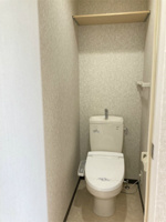 清潔感のあるトイレです