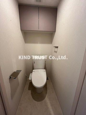 エスリードレジデンス梅田マークスのトイレ|コンパクトで使いやすいトイレです
