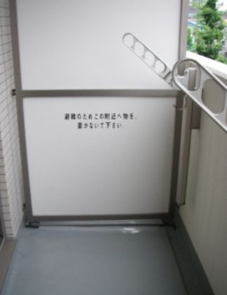 トレゾール亀戸のバルコニー