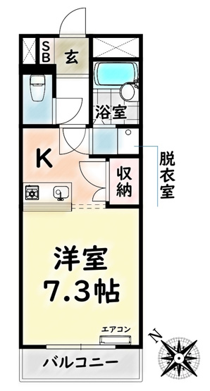 【間取り】 | MODERATE【名古屋市賃貸・RC造】