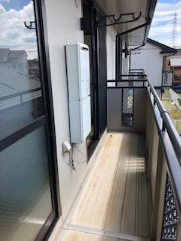 ハイム山陽のバルコニー