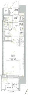 【間取り】 | クレイシア芝浦 | 間取りです。