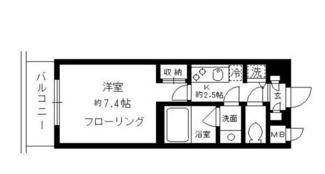 【間取り】 | ラ・グランドゥール白金 | 間取りです。