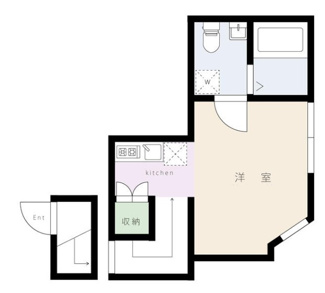 【間取り】 | アネックス千鳥町 | 間取りです。