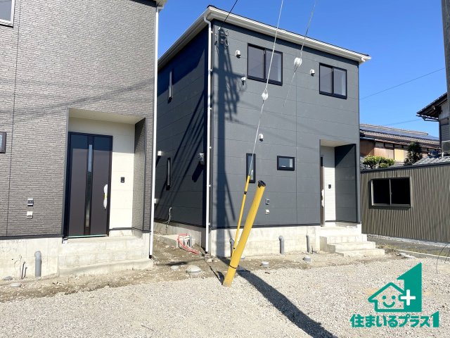 ★東近江市五個荘簗瀬町　第3期　新築一戸建ての外観|お客様に長く安心して住んでいだだける事にこだわった家づくり！住んでからのアフターサービスにもしっかりと取り組んでいます！