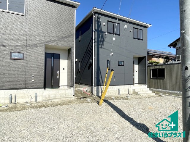 ★東近江市五個荘簗瀬町　第3期　新築一戸建ての外観|安心の10年保証！外観を美しく保ち、雨水で汚れを落とします！気になることがありましたら、お気軽にお問い合わせください！