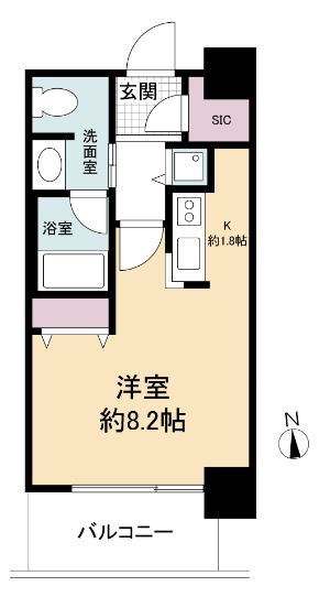 【間取り】 | クロスレジデンス大阪新町