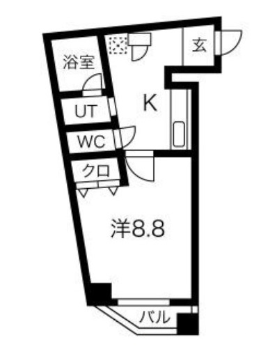 【間取り】 | アールズコート新瑞橋駅前【名古屋市賃貸・駅近物件】