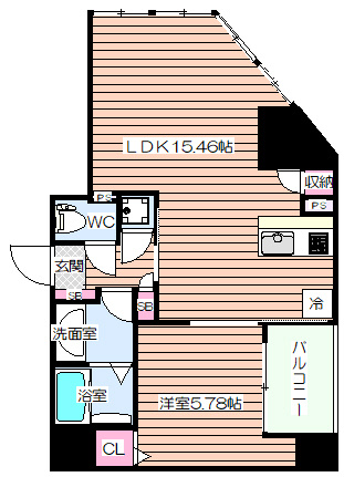 【間取り】 | フォレステージュ西本町