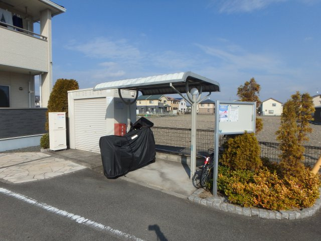 福山市駅家町　借上げ引継ぎ可　ア・フィリアの駐輪場
