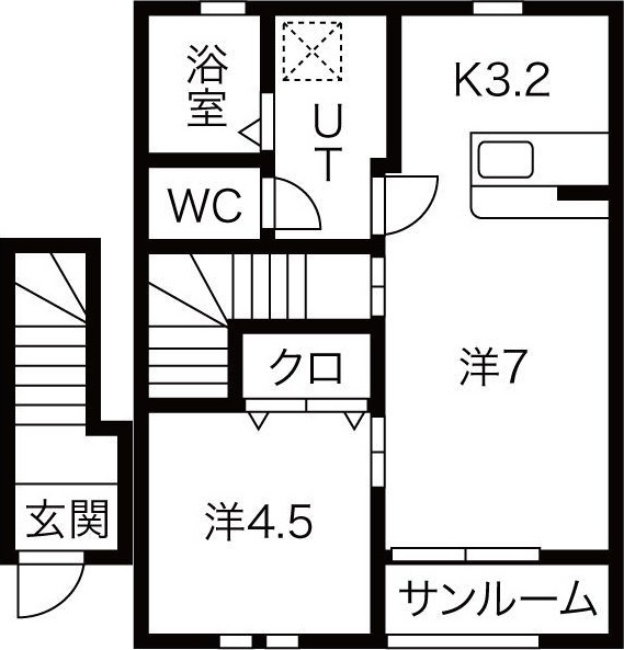ウィローズ本通りの間取り