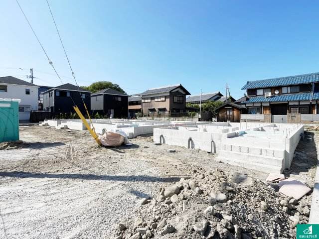 東近江市五個荘簗瀬町　第3期　新築一戸建ての外観|現在建築中！落ち着いた街並みで新生活を始めることが出来そう！周辺の物件も併せてご紹介させて頂きます！
