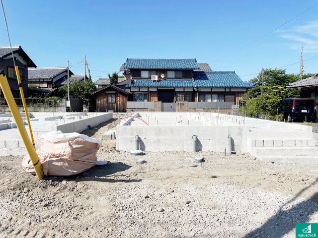 東近江市五個荘簗瀬町　第3期　新築一戸建ての外観|現在建築中！落ち着いた街並みで新生活を始めることが出来そう！周辺の物件も併せてご紹介させて頂きます！
