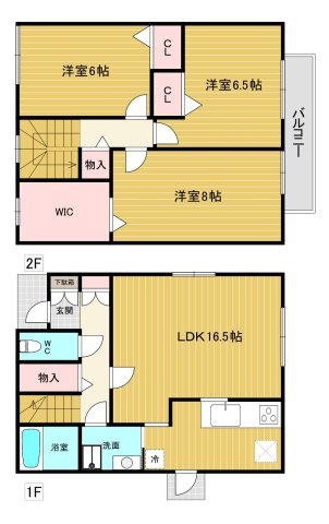 【間取り】 | 山内タウンハウス