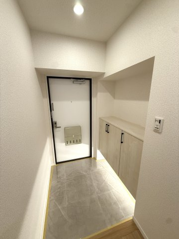 植田ダイヤハイツの玄関|ゆったりとした玄関です