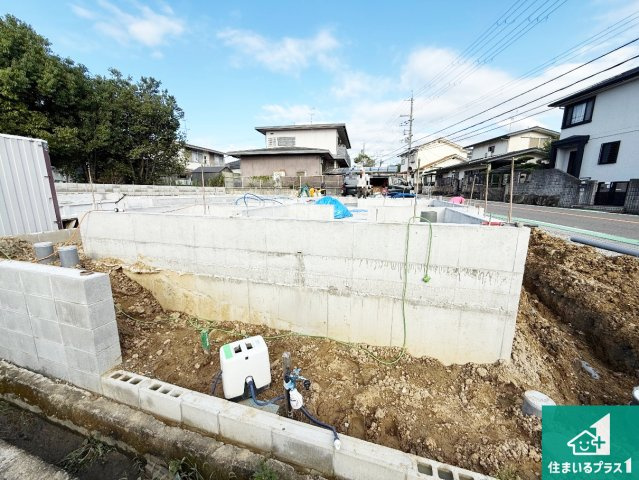 河内長野市大師町　第2期　新築一戸建ての外観|現在の進捗状況です！順調に作業進行中、完成が待ち遠しいです！詳細の間取り等、お気軽にお問い合わせください！
