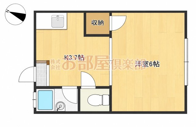 トレンディ御井の間取り
