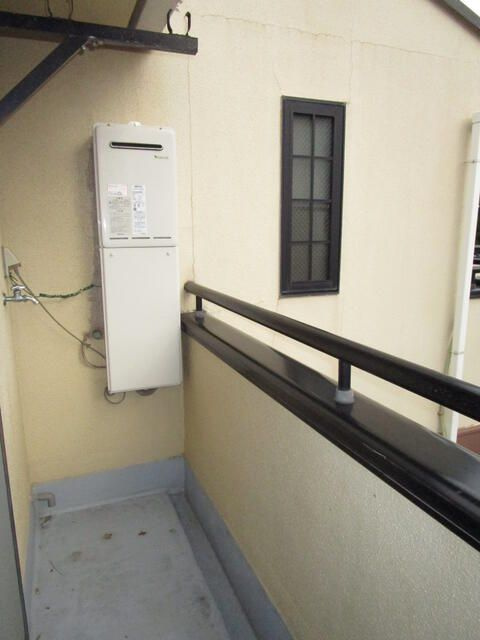 アベニール赤堤のバルコニー