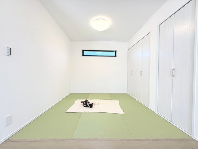 ダイマルタウン　岐阜市宇佐東町第1　全3区画分譲の和室|一室あると便利な和室は、来客時はもちろん、お子様のお昼寝や遊び場、寝室としてもご利用いただけます。