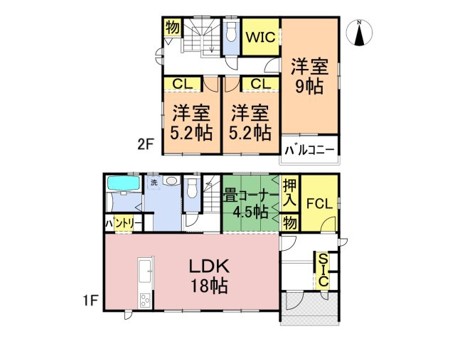 ダイマルタウン　岐阜市宇佐東町第1　全3区画分譲の間取り|■C棟　■ヤマダ不動産　株式会社リライフ　
■夢のマイホーム購入をフルサポートします！