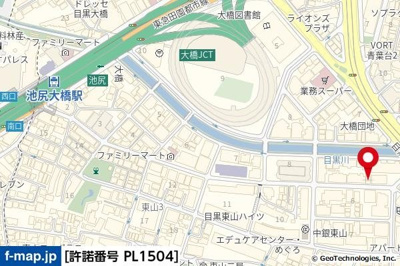 【地図】 | ハイシティ池尻大橋第2
