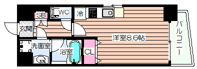 【間取り】 | Ｓ-ＲＥＳＩＤＥＮＣＥ福島Ｌｕｘｅ