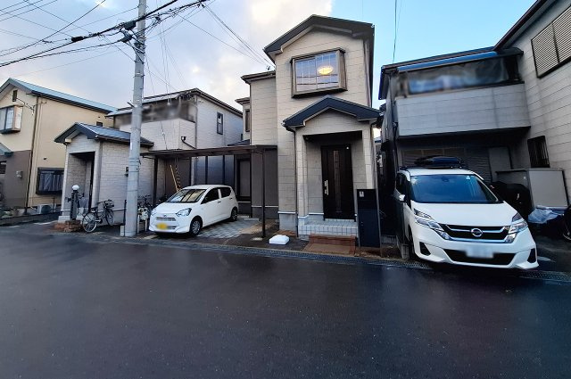 貝塚市王子の前面道路含む現地写真|前面道路を含む外観